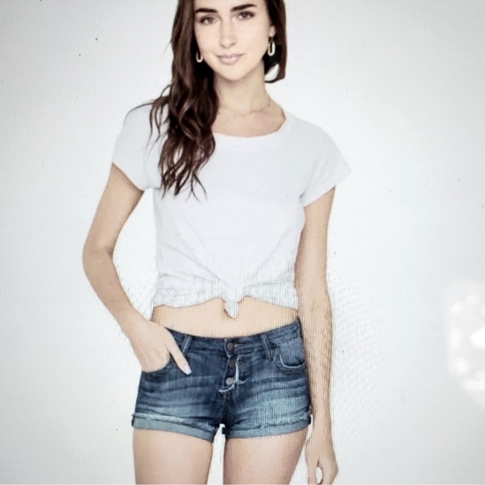 NWT Cello Denim Button Fly Junior’s Shorts